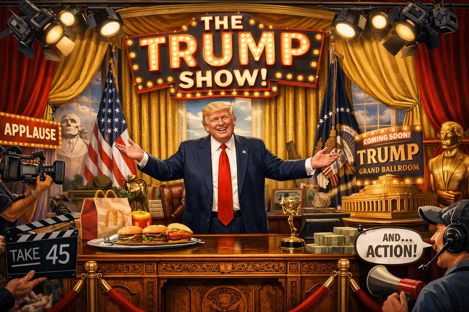 April 18 White House video recasts a March 13 signing as a polished scene reader image